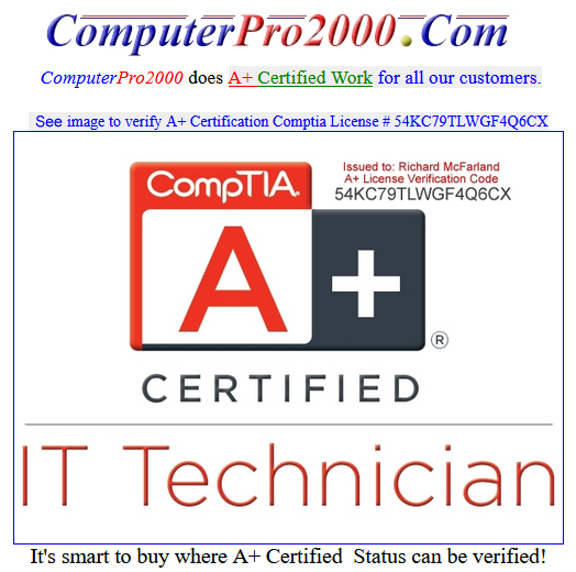Compare prices at ComputerPro2000 ebay auction