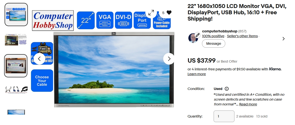ComputerPro2000 has lowest prices on eBay
